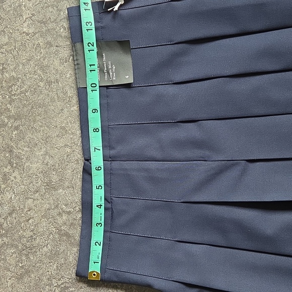 Sunday Best Navy Pleated Preppy School Girl Tennis Skirt 4 - Picture 12 of 12